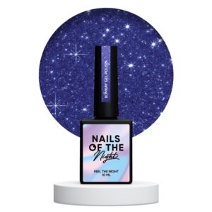 NAILSOFTHEDAY Bombay Gel Polish – granatowy lakier flash z drobinką 10 ml