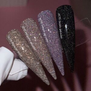 NAILSOFTHEDAY Baylis Gel Polish – złoty lakier flash z drobinką 10 ml — zdjęcie 1