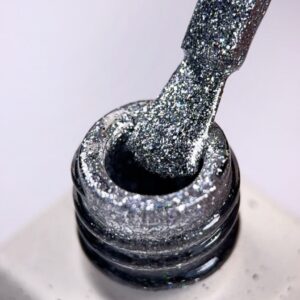 NAILSOFTHEDAY Color of the Month December 2025 Superhumans – srebrny lakier flash 10 ml — zdjęcie 1