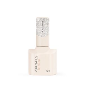 Lakier hybrydowy Frost Queen 8 ml – srebrzysty chłodny blask