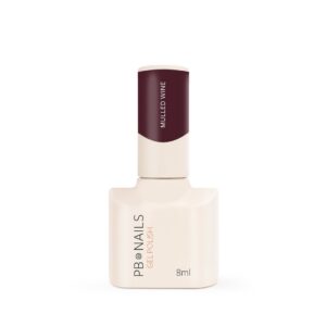 Lakier hybrydowy Mulled Wine 8 ml – głęboki burgund kremowy
