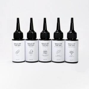 NAILSOFTHEDAY Glossy Top No Wipe – błyszczący top bez warstwy lepkiej z filtrem UV, 50 ml — zdjęcie 1