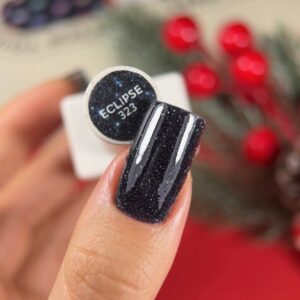 NAILSOFTHEDAY Eclipse – ciemnogranatowy lakier hybrydowy flash 10 ml — zdjęcie 1