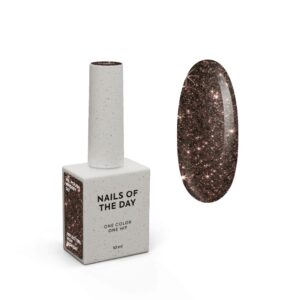 NAILSOFTHEDAY Whiskey – brązowy lakier hybrydowy flash 10 ml