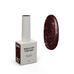 NAILSOFTHEDAY Grenadine – bordowy lakier hybrydowy flash 10 ml