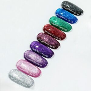 NAILSOFTHEDAY Cat Eye 08 niebieski lakier hybrydowy 6 ml — zdjęcie 4