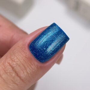 NAILSOFTHEDAY Cat Eye 08 niebieski lakier hybrydowy 6 ml — zdjęcie 2