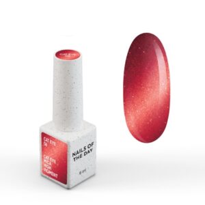 NAILSOFTHEDAY Cat Eye 06 czerwony lakier hybrydowy 6 ml