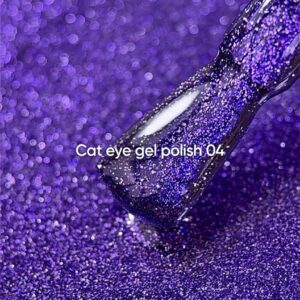 NAILSOFTHEDAY Cat Eye 04 fioletowy lakier hybrydowy 6 ml — zdjęcie 1