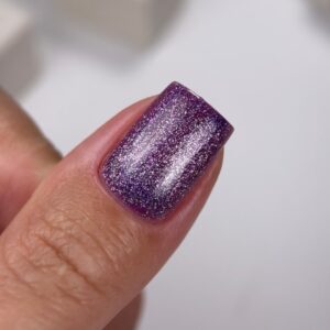 NAILSOFTHEDAY Cat Eye 03 fioletowy lakier kocie oko 6 ml — zdjęcie 2