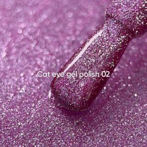 NAILSOFTHEDAY Cat Eye 02 różowy lakier kocie oko 6 ml — zdjęcie 1