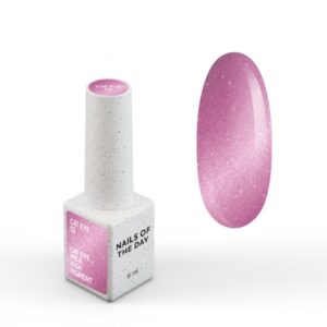 NAILSOFTHEDAY Cat Eye 02 różowy lakier kocie oko 6 ml