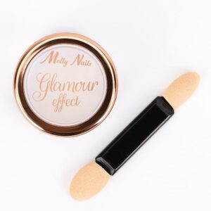 Molly Nails Pyłek Glamour Effect Nr 5 – perłowy połysk, 1 g + pacynka — zdjęcie 3