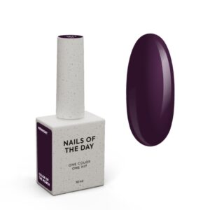 NAILSOFTHEDAY Midnight Color of the Month January śliwkowy lakier 10 ml