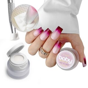 Clavier Baby Boomer żel 3w1 C02 Lust 3g ombre nail art stamping