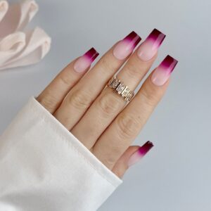 Clavier Baby Boomer żel 3w1 C02 Lust 3g ombre nail art stamping — zdjęcie 2