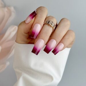 Clavier Baby Boomer żel 3w1 C02 Lust 3g ombre nail art stamping — zdjęcie 3