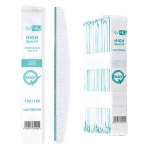 Nail4u Pilnik BASIC Łódka 180/180 jednorazowy (komplet 100 sztuk)