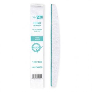 Nail4u Pilnik BASIC Łódka 180/180 jednorazowy (komplet 100 sztuk) — zdjęcie 4