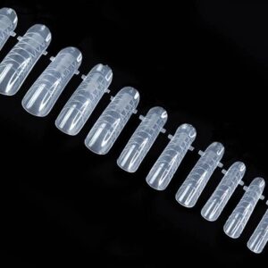 Clavier Dual Formy do paznokci oval square górne do żelu akrylożelu 120 szt — zdjęcie 1
