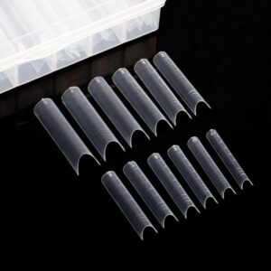 Clavier Dual Form Tip formy dolne do paznokci kwadrat Lower to Square 120 szt — zdjęcie 1