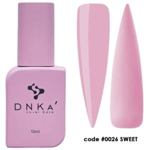 DNKa' Cover Base #0026 Sweet 12 ml – baza hybrydowa kamuflująca