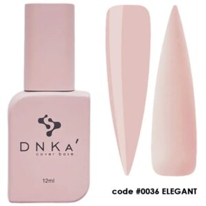 DNKa' Cover Base #0036 Elegant 12 ml – baza hybrydowa kamuflująca