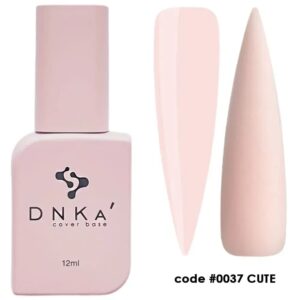 DNKa' Cover Base #0037 Cute 12 ml – baza hybrydowa kamuflująca