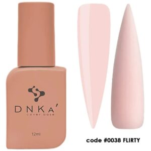 DNKa' Cover Base #0038 Flirty 12 ml – baza hybrydowa kamuflująca