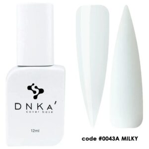 DNKa Cover Base 0043A Milky 12 ml baza kauczukowa mleczna