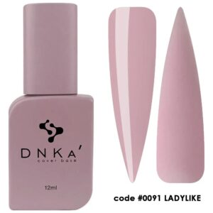 DNKa Cover Base 0091 Ladylike 12 ml baza kauczukowa kamuflująca