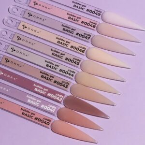 DNKa Builder Gel 0047 Basic 15 ml żel budujący porcelanowy nude — zdjęcie 4