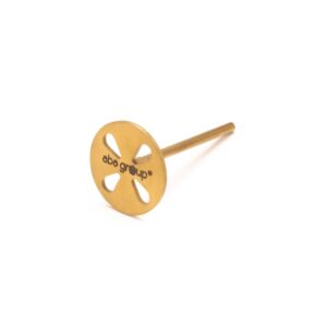 Aba Group Pododisc 20 mm złoty dysk do pedicure — zdjęcie 1