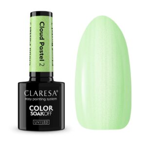 Claresa Lakier Hybrydowy Cloud Pastel 2 – 5g perłowy pastel