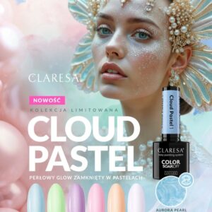 Claresa Lakier Hybrydowy Cloud Pastel 5 – 5g perłowy pastel — zdjęcie 2