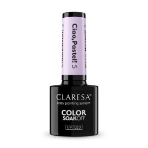 Claresa Lakier Hybrydowy Ciao, Pastel! 5 – 5g pastelowy kolor — zdjęcie 3