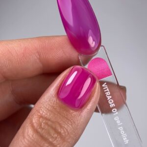 NAILSOFTHEDAY Vitrage 01 różowy lakier witrażowy 10ml — zdjęcie 4