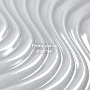 NAILSOFTHEDAY Bottle Gel 44 biały żel z drobinką do paznokci 10ml — zdjęcie 1