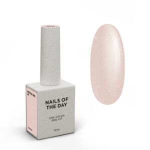 NAILSOFTHEDAY Bottle Gel 45 beżowy żel z drobinką do paznokci 10ml