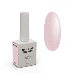 NAILSOFTHEDAY Bottle Gel 46 jasnoróżowy żel z drobinką 10ml