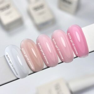 NAILSOFTHEDAY Bottle Gel 48 intensywny róż żel z drobinką 10ml — zdjęcie 4