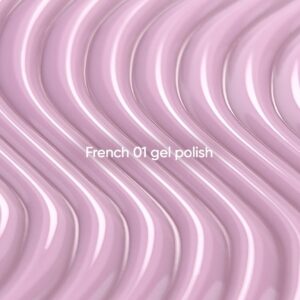 NAILSOFTHEDAY French 01 mleczny róż lakier hybrydowy 10ml — zdjęcie 1