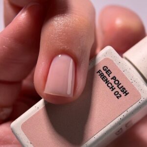 NAILSOFTHEDAY French 02 beżowy lakier hybrydowy do french 10ml — zdjęcie 7