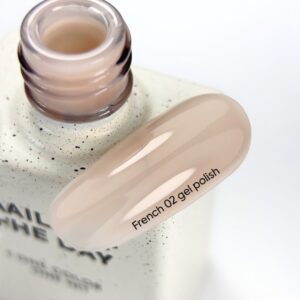 NAILSOFTHEDAY French 02 beżowy lakier hybrydowy do french 10ml — zdjęcie 2