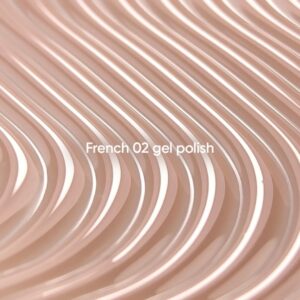 NAILSOFTHEDAY French 02 beżowy lakier hybrydowy do french 10ml — zdjęcie 1