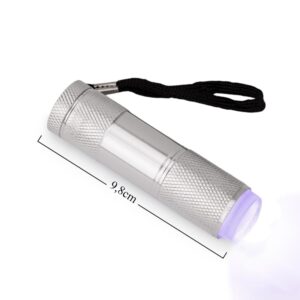 Mini latarka UV LED 9W do paznokci + stempel do stampingu — zdjęcie 6