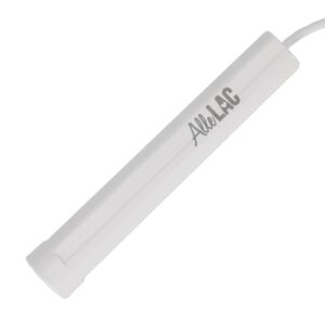 Lampa UV LED 3W AlleLac mini do paznokci hybrydy żele biała — zdjęcie 2
