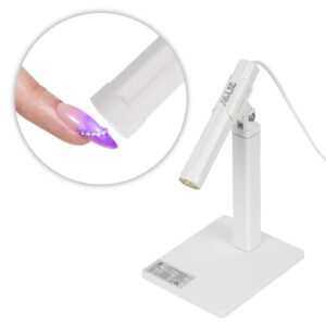 Lampa UV LED 3W AlleLac mini do paznokci hybrydy żele biała