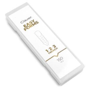 Clavier Formy EASY FORMS 1-2-3 French 150 szt do paznokci