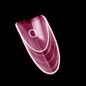EM Nail Dual Form Pink Perfect Almond 150 szt. – formy migdał — zdjęcie 2